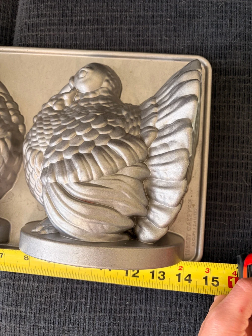 Nordic Ware Turkey Cake Mold Pan Seasonal Bakeware Kitchenware